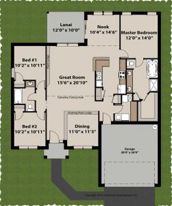 Grandview ICF home plan floor plan